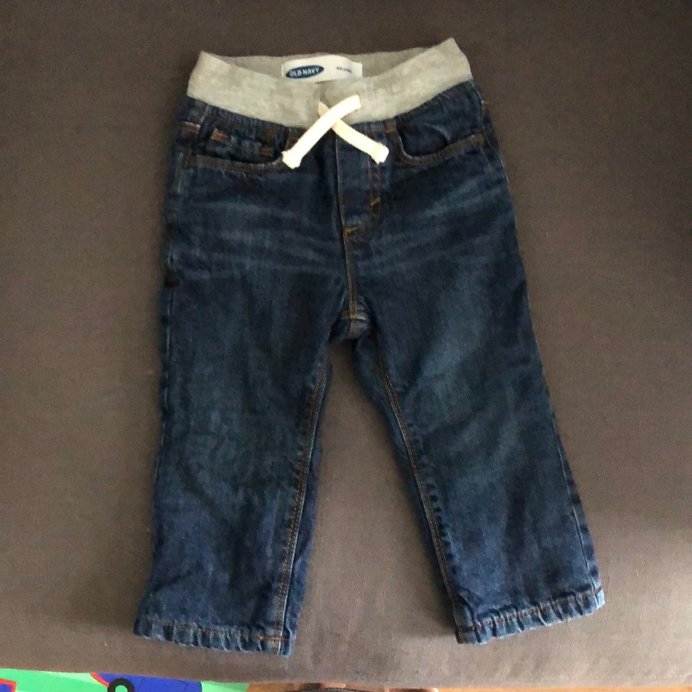 Old navy fleece lined jeans